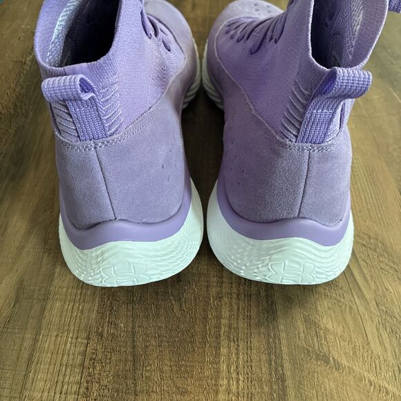 Under Armour Curry 4 Flotro Vivid Lilac Men Size 14 Basketball Shoes 3024861-500 main image 8